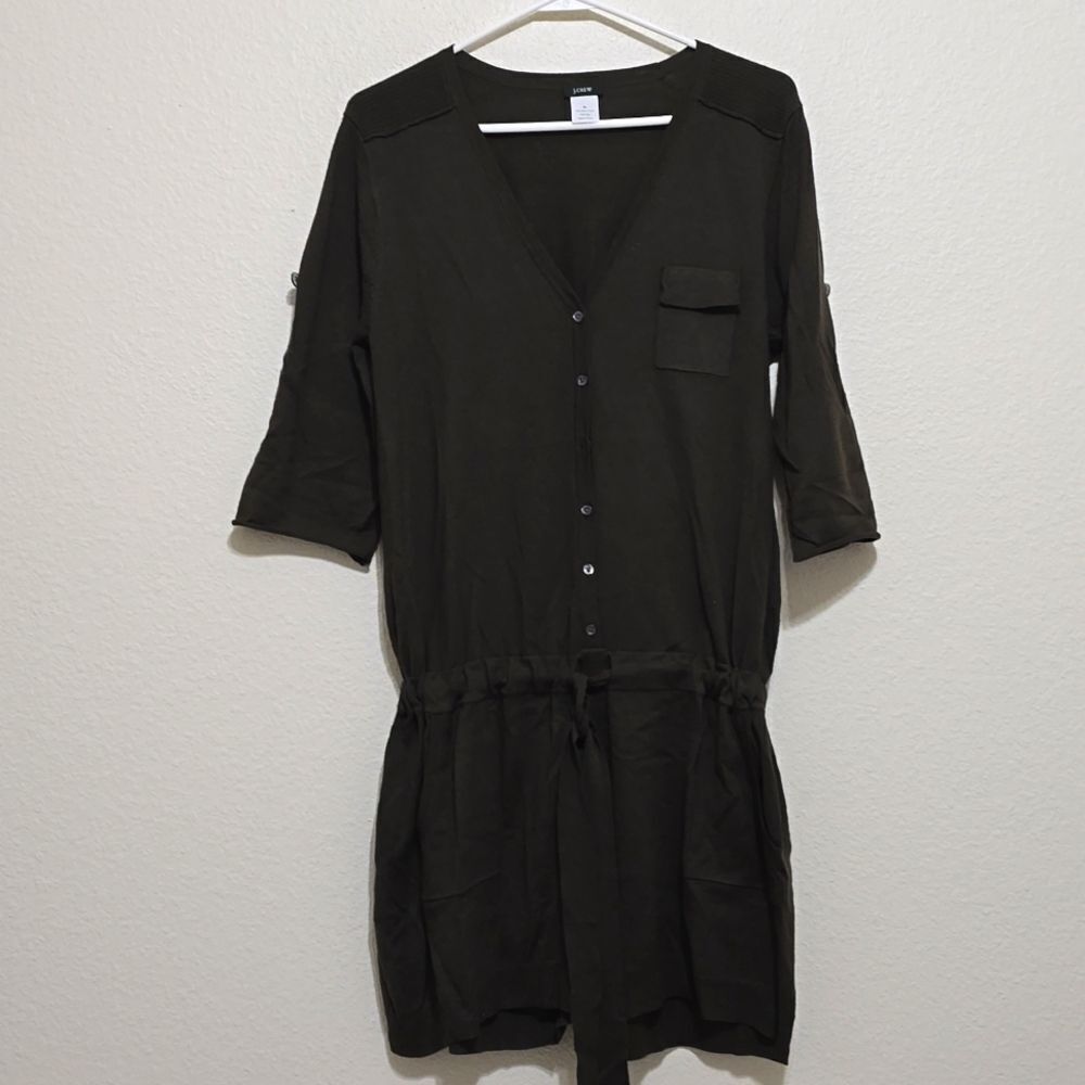 J. Crew‎ marino wool romper size medium